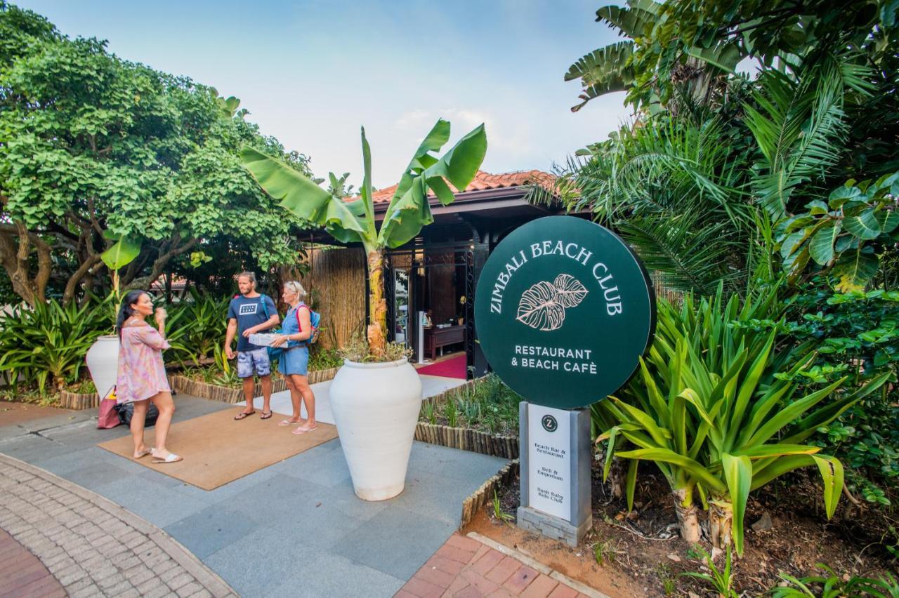 巴利托 The Capital Zimbali酒店 外观 照片 The entrance of the beach club